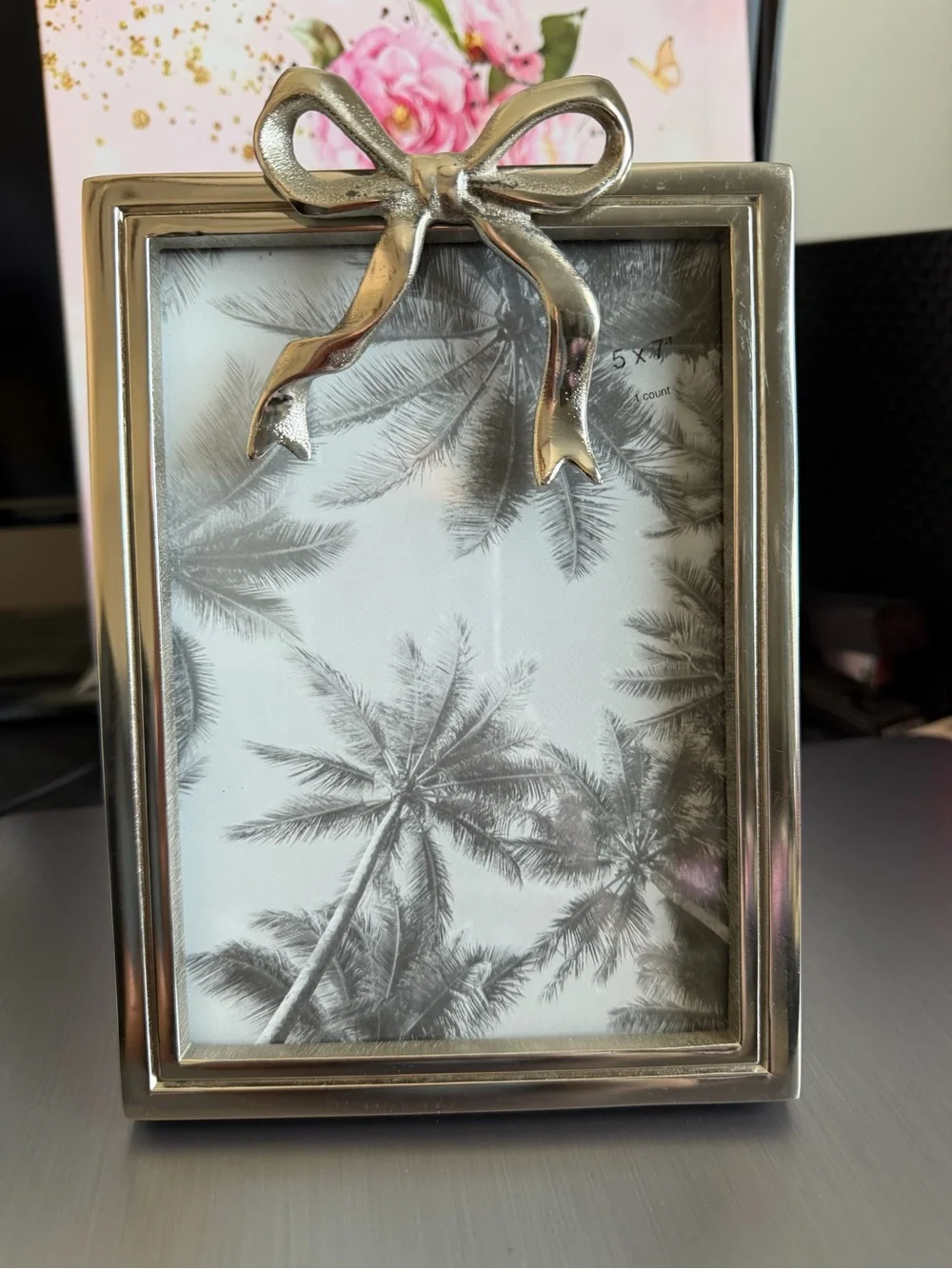 Threshold Silver Bow Picture Frame